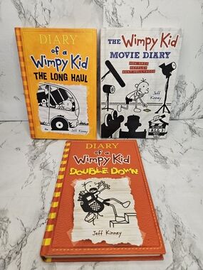 Harcover Diary of a Wimpy Kid Book Set Of 3